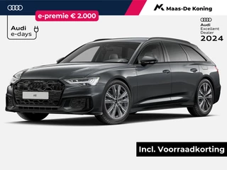Audi A6 Avant 50 TFSI e quattro S edition Competition 299 PK Achteruitrijcamera - Optiekpakket zwart plus - Stoelverwarming voorin