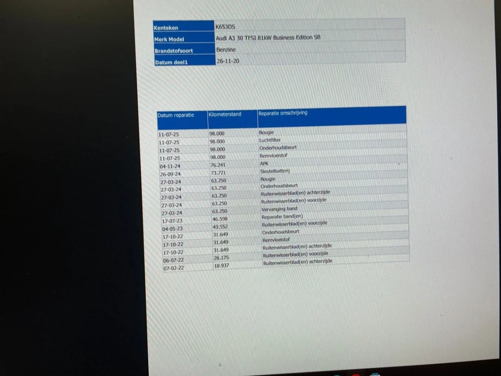 Hoofdafbeelding Audi A3