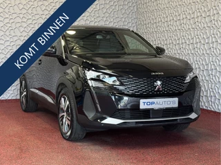 Peugeot 3008 130PK ALLURE LEER I-COCKPIT LED CARPLAY EUROPA.NAVI ELEK.KLEP CAMERA ADAP.CRUISE ZWARTE HEMEL. 2024 ALLURE 2024