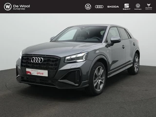 Audi Q2 35 TFSI 150 pk S-tronic S-Line | Trekhaak | Leder fijnnappa | Matrix LED | Achteruitrijcamera | Navigatie | Adaptive Cruise