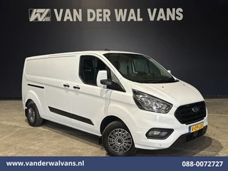 Ford Transit Custom 2.0 TDCI 130pk L2H1 Euro6 ** Airco | LED | Cruisecontrol | Verwarmde voorruit | Parkeersensoren Bijrijdersbank, 2800kg trekvermogen