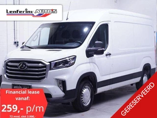 Maxus Deliver 9 2.0 CIT 148 pk L3H2 Airco, Trekgewicht 2.800 kg Apple Carplay, Cruise control, Camera, PDC V+A, 3-Zits