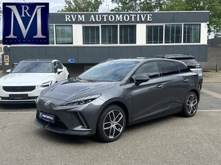 Hoofdafbeelding MG MG4 EV MG MG4 Electric Luxury 64 kWh FABRIEKS GARANTIE T/M 02-2031 | SOH 97% | STOEL + STUURVERWARMING | 360 CAMERA | ELEK. STOEL | KEYLESS | DODEHOEK | APPLECARPLAY | 13K KM! | RIJKLAAR |