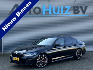 BMW 5 Serie 540i High Executive M Sport Laser Licht DAB Keyles Entry Schuif-/Kanteldak 20 inch Harman-Kardon Trekhaak Apple Carplay DAB Stuurverwarming