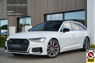 Audi A6 Avant 55 TFSI e Quattro Competition - Dealer onderhouden - Panoramisch schuif/kanteldak - S6 Diffuser - 3 x S-Line - Zwart optiek - 20'' lichtmetalen velgen - Adaptieve cruise control - Dodehoekdetectie - Apple CarPlay - Matrix LED -