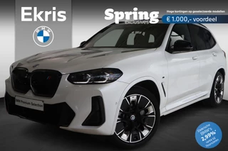 Hoofdafbeelding BMW iX3 BMW iX3 High Executive | Elektr. Trekhaak | Mineralweiss Metallic | Easter