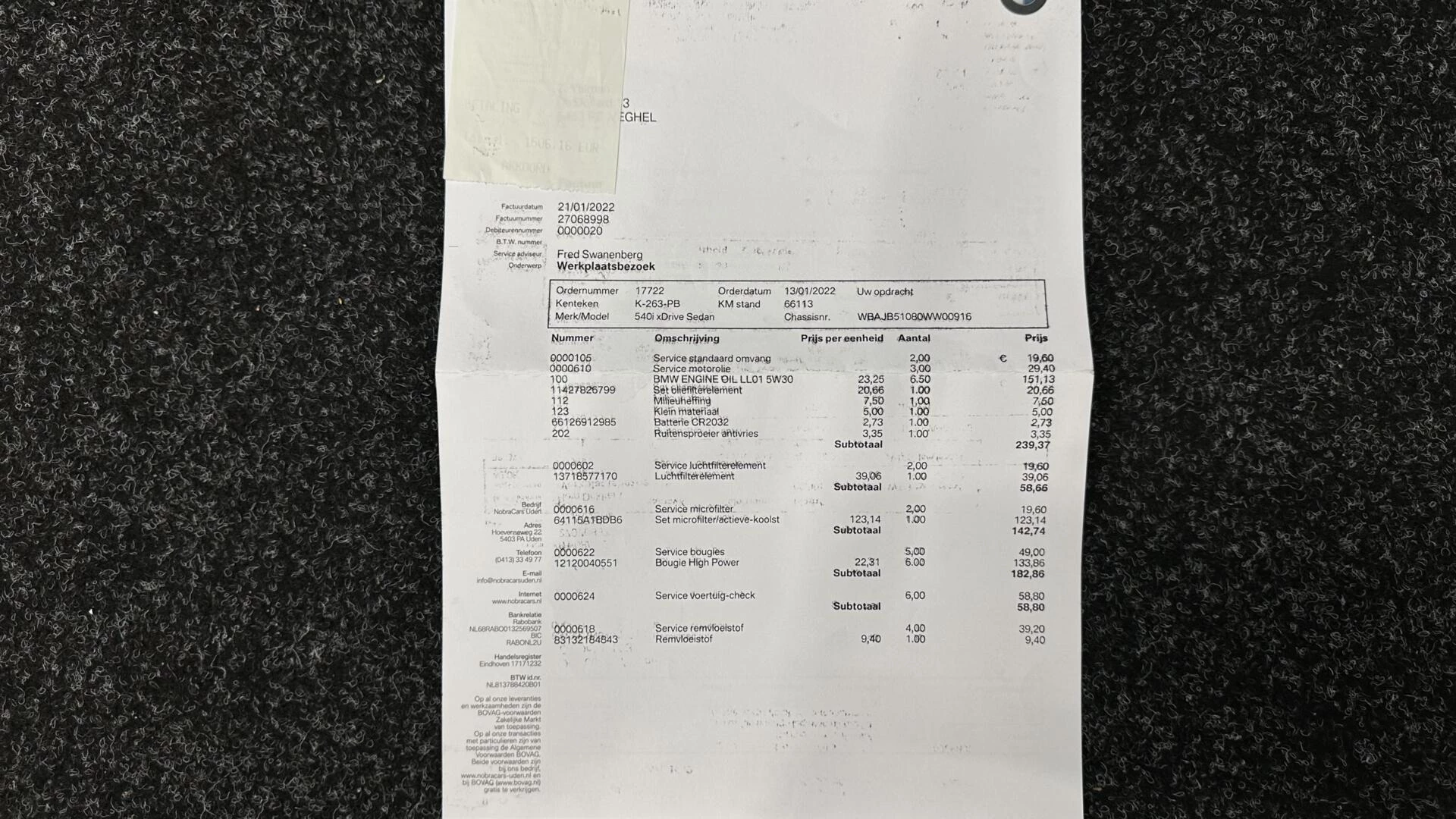 Hoofdafbeelding BMW 5 Serie