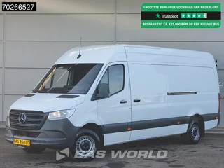 Mercedes Sprinter 316 CDI Automaat L3H2 Dubbele Schuifdeur Trekhaak MBUX CarPlay Camera Airco Cruise L3 14m3 Airco Trekhaak Cruise control