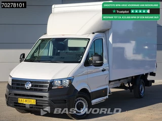 Volkswagen Crafter 177pk Automaat Laadklep Bakwagen Airco Camera Meubelbak Koffer 19m3 Airco