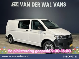 Volkswagen Transporter 2.0 TDI 150pk L2H1 Dubbele Cabine Euro6 inrichting Airco | 5-Zits | Camera | Cruisecontrol | 2500kg Trekhaak Parkeersensoren