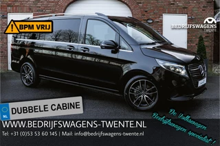 Mercedes-Benz V-Klasse 300d Extra Lang L3 237PK Automaat DUB/CAB 360°  Camera | Elektrische schuifdeuren | LEDER | LED | XXL |