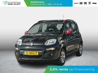Hoofdafbeelding Fiat Panda Fiat Panda TwinAir Turbo Lounge l Automaat l Airco | Parkeersensoren | Lichtmetalen velgen