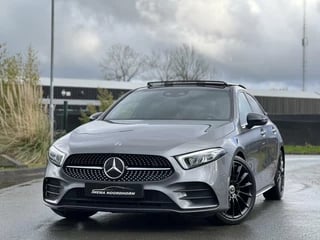 Mercedes A-klasse 220 4MATIC AMG Panoramadak|Burmester®|Camera 360°|AppleCarplay|DAB+|Sfeerverlichting