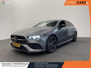 Mercedes-Benz CLA-klasse Shooting Brake 180 Business Solution AMG Trekhaak Navigatie Camera Parkeersensoren Cruise Control AMG stoelen Stoelverwarming Sfeerverlichting Elektrische kofferklep Full Led Climate Control