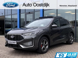 Ford Kuga 2.5 PHEV ST-Line X 243PK Elek. Trekhaak Panodak AGR Stoelen Adaptieve Cruise 2100KG Trekgewicht Winterpack Camera Blind-Spot Navi Climate B&O *Full Options*