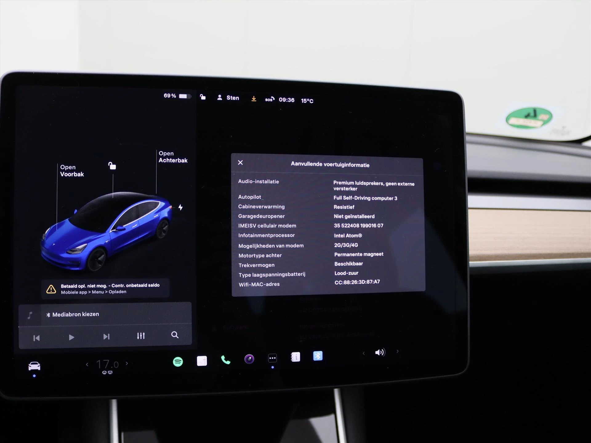 Hoofdafbeelding Tesla Model 3