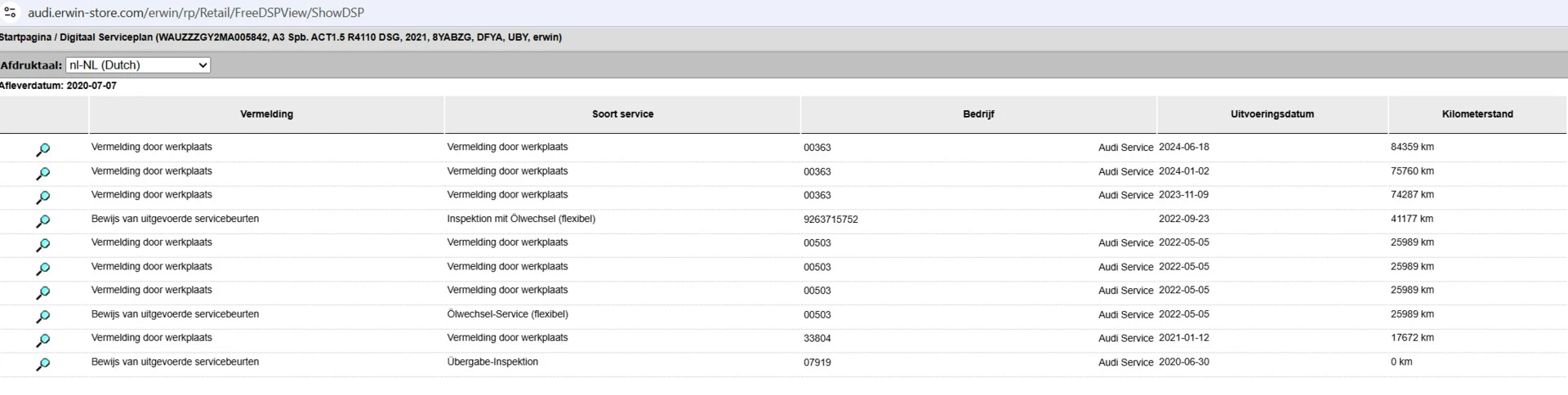 Hoofdafbeelding Audi A3