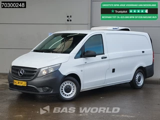 Hoofdafbeelding Mercedes-Benz Vito Mercedes Vito 116 Automaat Koelwagen Kerstner 230v Stekker L2H1 Airco Cruise Camera 160PK Euro6 L2 Koel Koeler Koelwagen Kühl Kühler Kühlwagen Airco Cruise control