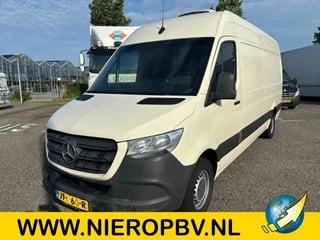 Mercedes-Benz Sprinter 316CDI L3H2 Koelwagen 2X Carrier Koel Unit Met Stekker + Laadklep Automaat Airco Cruisecontrol EURO 6