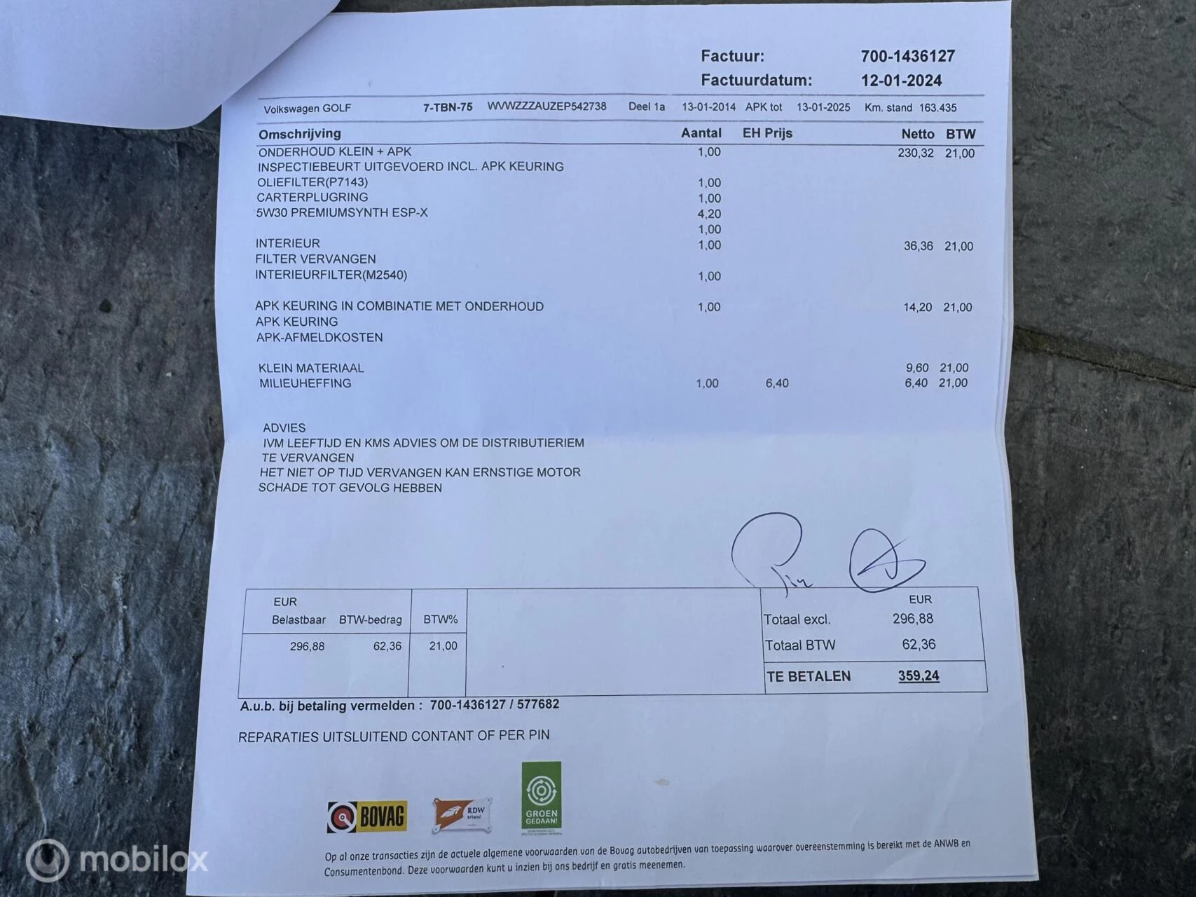 Hoofdafbeelding Volkswagen Golf