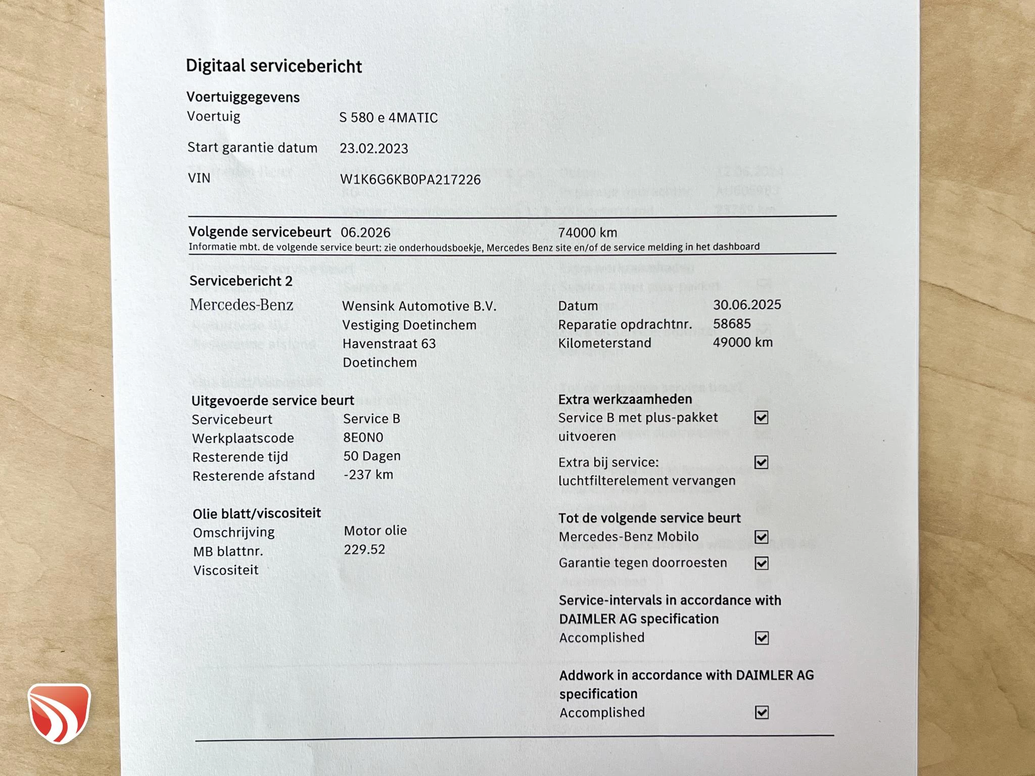 Hoofdafbeelding Mercedes-Benz S-Klasse