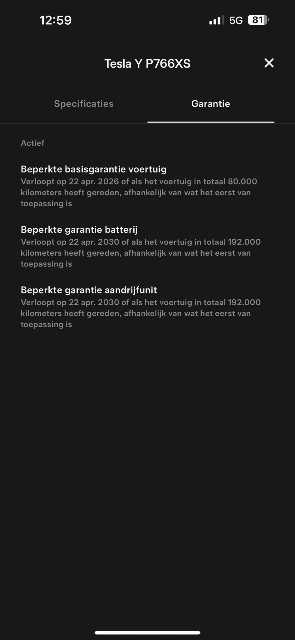 Hoofdafbeelding Tesla Model Y