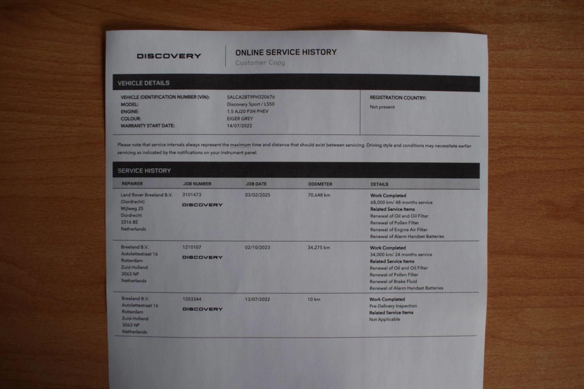 Hoofdafbeelding Land Rover Discovery Sport