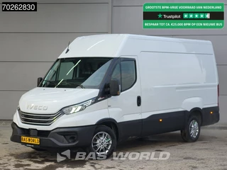 Iveco Daily 35S21 3.0L Automaat 210PK L2H2 2025-Model 3,5t Trekvermogen ACC LED CarPlay Camera Parkeersensoren Velgen Euro6 L2 12m3 Airco Trekhaak