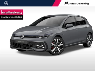 Volkswagen Golf GTE 1.5 eHybrid 272 pk 6 versn. DSG · Black style pakket · Panoramisch schuif-, kanteldak, elektrisch bedienbaar · Trekhaak mechanisch zwenkbaar en elektrisch bedienbaar