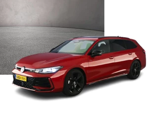 Volkswagen Passat Variant R-Line Business 1.5 eTSI 150pk DSG Automaat Panoramadak, Elektrische achterklep, Navigatie, Harman Kardon audio, Adaptive cruise control, Stuurwiel verwarmd