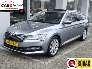 Škoda Superb Combi 1.4 TSI iV BUSINESS EDITION PLUS AUT. Open dak | Leder | Verwarmde achterbank | Trekhaak