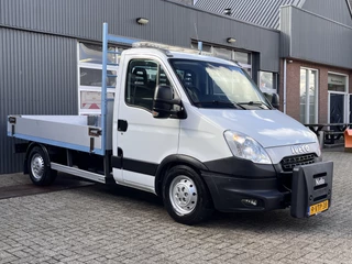 Iveco Daily 35S14G 345 CNG Aardgas ( natural Gas ) benzine Pick-up Open laadbak Cruise controle Trekhaak 3500kg 3-Persoons 1e eigenaar Ex gemeente Btw en bpm vrij voor particulier gebruik!!