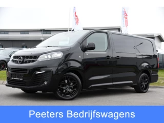 Opel Vivaro 2.0 CDTI L3H1 DC Black Edition Camera, Cruise, Carplay, Stoelverwarming, 2 x Schuifdeur, Sensoren, Clima, Trekhaak, multimedia, Uniek!