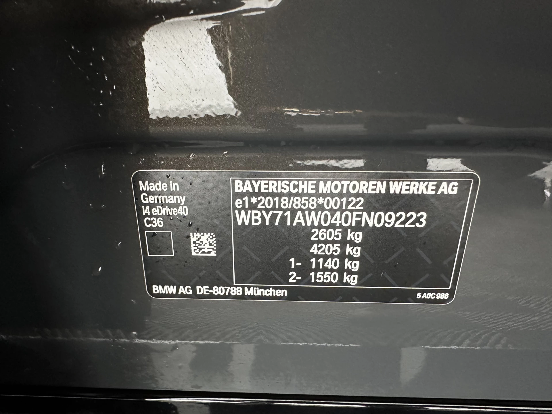 Hoofdafbeelding BMW i4