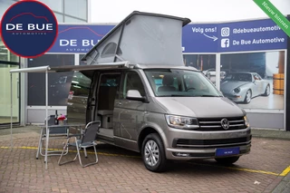 Volkswagen Transporter California Ocean 2.0 TDI Highline Ocean T6 DSG Euro 6 Trekhaak Westfalia Mojave Beige Metallic Dealer onderhouden