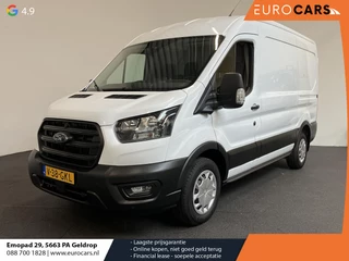 Ford Transit 130pk L2H2 Trend Automaat Airco Navigatie Cruise Control Trekhaak Camera 360 Parkeersensoren Carplay