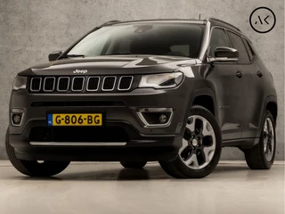 Jeep Compass 1.4 MultiAir Limited 141Pk (APPLE CARPLAY, GROOT NAVI, CAMERA, MEMORY SEATS, LEDER, LANE ASSIST, DAB+, NIEUWE APK, NIEUWSTAAT)