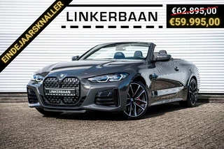BMW 4-serie Cabrio M440i xDrive | Full Option | Laser | Driving Assistant Prof | Trekhaak | HUD | 19 inch | NL Auto |