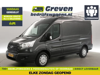 Ford Transit 330 2.0 TDCI L2H2 Trend 170PK Airco Camera Cruise PDC 3 Persoons Imperiaal Trekhaak