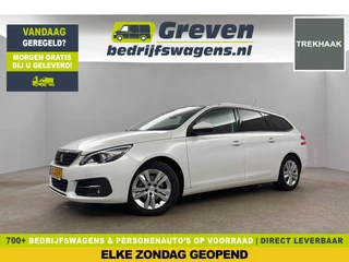 Peugeot 308 1.2 PureTech Pano View Carplay Cruise Clima LED Trekhaak Leder Navigatie PDC 16"LMV