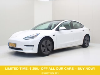 Tesla Model 3 Long-Range AWD 351pk 75 kWh FACELIFT [ TREKHAAK+WARMTEPOMP+AUTOPILOT+18INCH+PREMIUM AUDIO ]