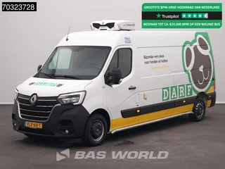 Renault Master 135PK Koelwagen L3H2 Zanotti Z350S-F LED Navi Airco Cruise Parkeersensoren Euro6 L3 Koel Koeler Kühl Kühler Kühlwagen Kühlkasten Airco Cruise control