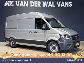 Volkswagen Crafter 2.0 TDI 140pk L3H3 L2H2 Euro6 Airco | Camera | Apple Carplay | Cruisecontrol Android Auto, Parkeersensoren, Bijrijdersbank, 3000kg Trekvermogen, zilver