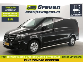 Mercedes-Benz Vito 114 CDI Lang Automaat Airco Camera Carplay Cruise Leder 3 Persoons Elektrpakket Sidebars