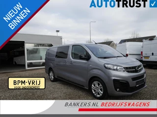 Opel Vivaro 2.0 CDTI 150PK, L3, Dubbel cabine, Airco, 2 x Schuifdeur