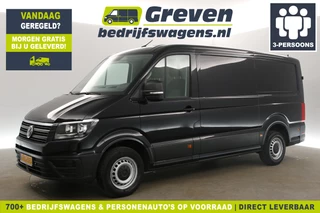 Volkswagen Crafter 2.0 TDI L3H2 140PK 3000KG Trekgew. Airco Camera Cruise Carplay 3 Persoons Elektrpakket Trekhaak