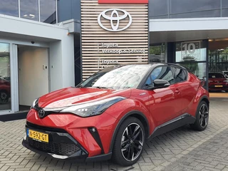 Toyota C-HR 1.8 Hybrid GR-Sport NL-AUTO JBL-AUDIO ELEK-STOEL PARK-SENSOREN KEYLESS 19''LMV DODE HOEK NAVI