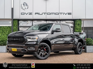 Dodge Ram 1500 5.7 V8 4x4 Crew Cab Laramie Sport | Pano | H/K Sound | 360 Cam | Luchtvering | Custom Uitlaat