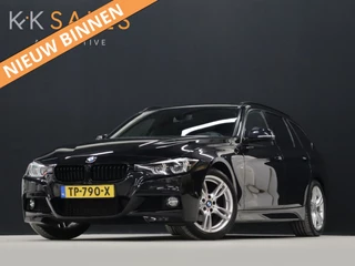 BMW 3 Serie Touring 318i M Sport [VOL LEDER, M-STUUR, ZWARTE HEMEL, STOELVERWARMING, PDC V+A, CRUISE CONTROL, CLIMATE CONTROL, NIEUWSTAAT]