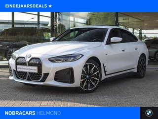BMW i4 eDrive40 High Executive M Sport / Schuif-kanteldak / Trekhaak / M Sportstoelen / M Adaptief onderstel / Parking Assistant Plus / Stoelverwarming